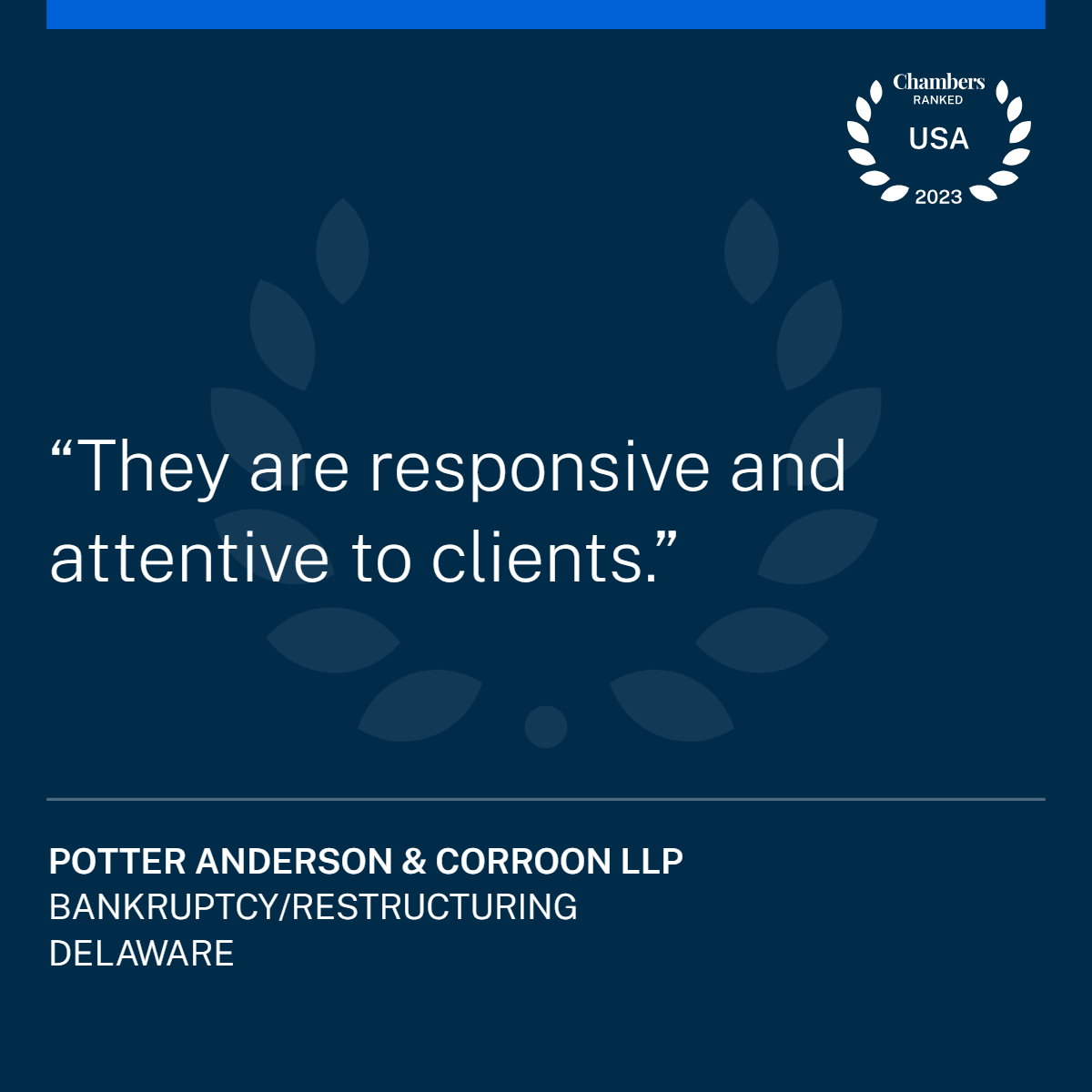 Chambers USA quote